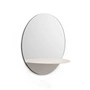 Normann Copenhagen - Horizon Spiegel, rond, wit