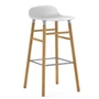 Normann Copenhagen - Form Balkkruk 75 cm, eikenhouten frame / wit