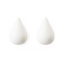 Normann Copenhagen - Dropit Wandhaak klein, wit (set van 2)