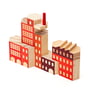 Areaware - Blockitecture, houten architectuurstuk speelgoed, Fabriek