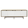 Andersen Furniture - S1 Dressoir, eiken geolied / deuren wit