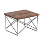 Vitra - Walnoot / basic eames occasional table ltr dark
