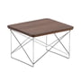Vitra - walnoot / eames occasional table ltr chroom