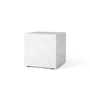 Audo - Plinth Cubic Bijzettafel, wit