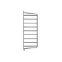 String - Muurladder voor String Plank 50 x 20 cm, zwart