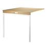 String - Klaptafel, eiken / wit
