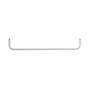 String - Stang voor metalen plank, 58 cm / wit