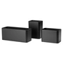 String - Organizer Dozen, zwart (set van 3)