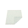Pappelina - Noa omkeerbaar tapijt, 70 x 50 cm, licht turquoise / vanille / vanille / warme grijze rand