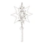 Georg Jensen - Kerstboom topster, groot, witgoud