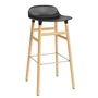 Normann Copenhagen - Form Barhocker (Hout), 75 cm, frame eiken / zwart