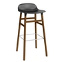 Normann Copenhagen - Form Barhocker (Hout), 75 cm, frame notenhout / zwart