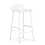Normann copenhagen - Barkruk form h 65 cm, wit