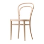 Thonet - 214 Bentwood stoel, vlechtwerk met kunststof onderstel stof / beuk naturel (TP 17)