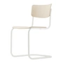 Thonet - S 43 Stoel, wit / licht beuken (TP 107)