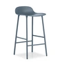 Normann copenhagen - Barkruk form h 65 cm, blauw