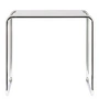 Thonet B 9 - C Statafel, chroom / zuiver wit (RAL 9010)
