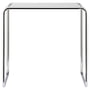 Thonet - B 9 d Statafel, chroom / zuiver wit (RAL 9010)
