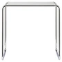 Thonet B 9 - D Statafel, chroom / zuiver wit (RAL 9010)