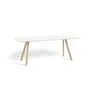 HAY - Copenhague CPH30 2. 0 Eettafel 200 x 90 cm, gelakt eiken / wit laminaat