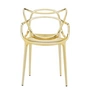 Kartell - Masters stoel, metallic goud