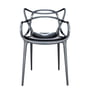 Kartell - Masters stoel, metallic titanium