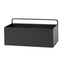 Ferm Living - Wall box rechthoekig, zwart, zwart