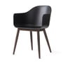 Audo - Harbour Chair (hout), donker eiken / zwart