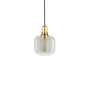 Normann Copenhagen - Amp Hanglamp klein, rook/messing
