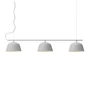Muuto - Ambit Rail hanger licht, grijs