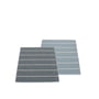 Pappelina - Carl omkeerbaar tapijt, 70 x 90 cm, graniet / storm