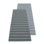 Pappelina - Carl omkeerbaar tapijt, 70 x 180 cm, graniet / storm