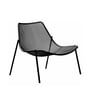 Emu - Round Lounge Chair, zwart