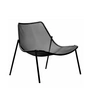 Emu - Round Lounge Chair, zwart