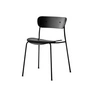 & Tradition - Pavilion Stoel, frame zwart / eiken zwart gelakt