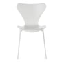 Fritz Hansen - Serie 7 stoel, monochroom, wit / essen wit gelakt