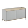 Muuto Enfold Sideboard - 125 x 62 cm, eik / grijs