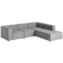 HAY - Mags Sofa, hoekcombinatie 2, rechts/grijs (Hallingdal 116) (EU)