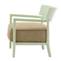 Kartell - Cara Fauteuil, lichtgroen frame / groene hoes