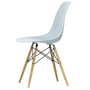 Vitra Eames Plastic Side Chair DSW - RE, honingkleurig essen / ijsgrijs (viltglijders wit)