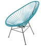 Acapulco Design - Acapulco Classic Chair, petroleumblauw / zwart
