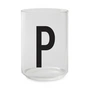 Design letters - Aj drinkglas, p