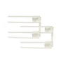 Hanger Rack String - Module voor wijnglazen, 16 x 20 cm, wit (set van 2)