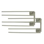 Hanger Rack String - Module voor wijnglazen, 16 x 30 cm, grijs (set van 2)