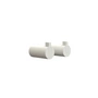 Frost - Nova 2 wandhaak, Ø 16 x D 27 mm, wit (set van 2)