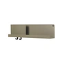 Muuto - Opgevouwen planken 63 x 16,5 cm, olijfgroen