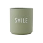 Design Letters - AJ Favourite Porseleinen mok, Smile / groen