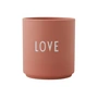 Design Letters AJ Favourite Love - Porseleinen mok, / roze
