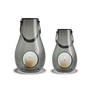 Holmegaard - Design with light Lantaarn (set van 2) H 16 cm + 25 cm, rook