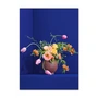 Paper Collective - Blomst, 50 x 70 cm, blauw